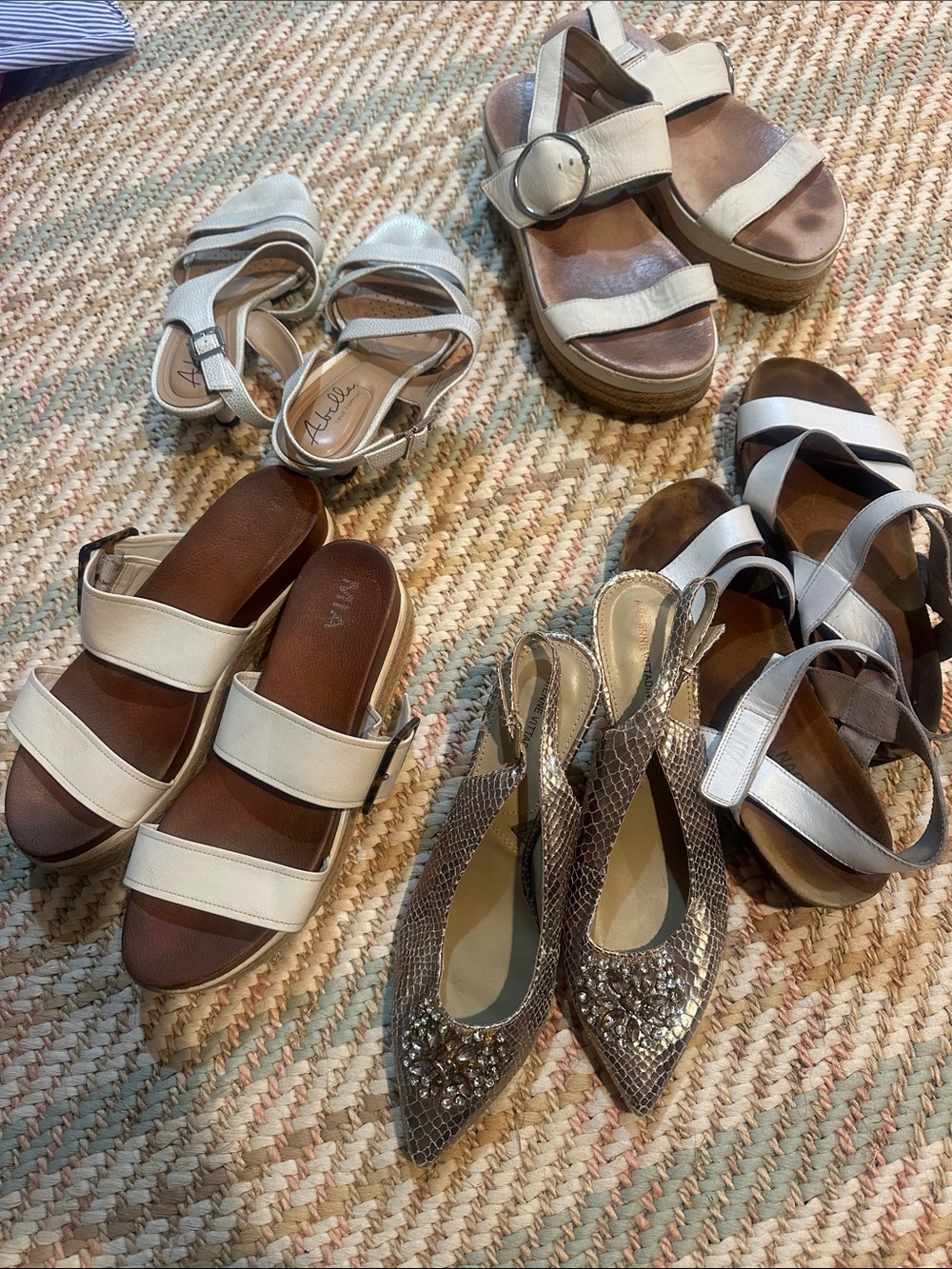 5 pairs of Women’s shoes size 10